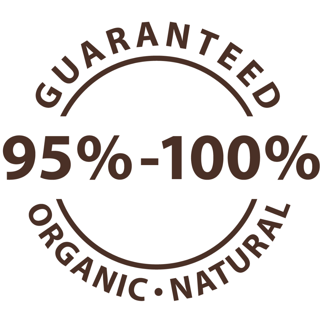 Guaranteed 95-100% organic natural hair products