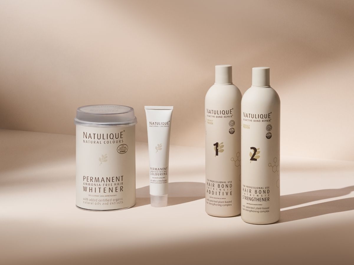 Natulique Natural Colours ammonia-free hair whitener and bond repair treatment